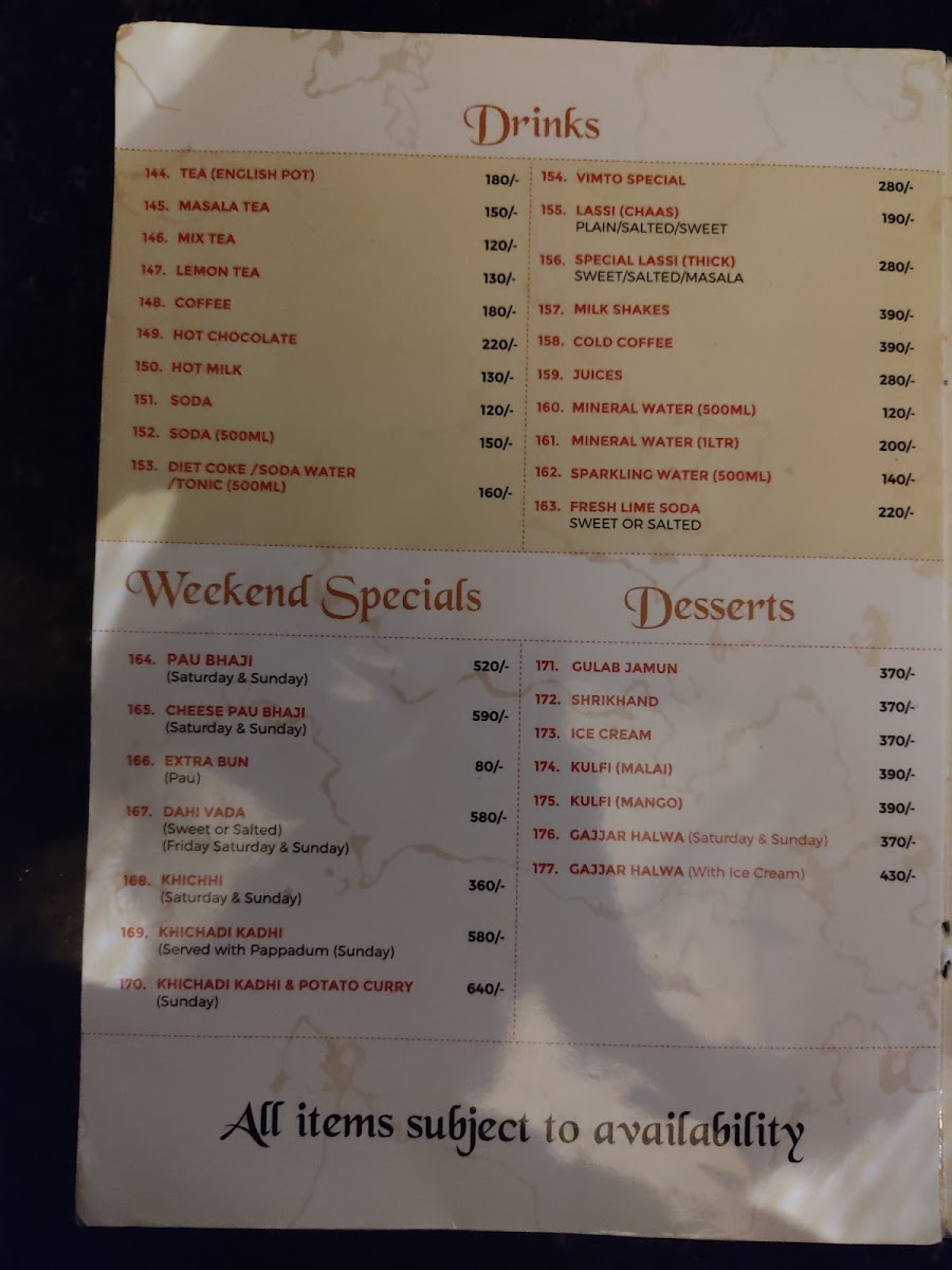 Menu - Ashiana photo 3