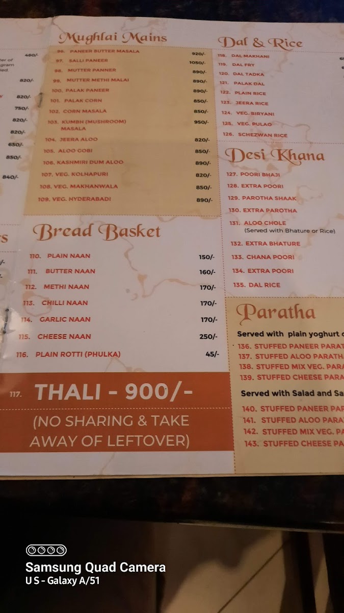 Menu - Ashiana photo 5